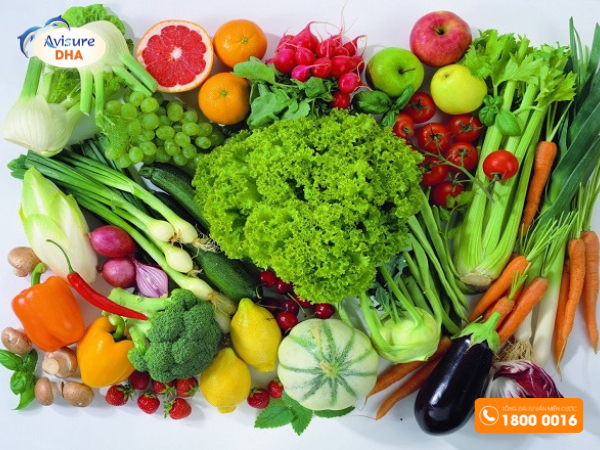 Dinh dưỡng cho phụ nữ mang thai đảm bảo cung cấp đầy đủ rau xanh