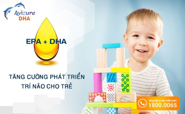 DHA đóng một vai trò quan trọng trong sự phát triển của bé