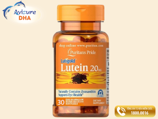 Viên thuốc bổ mắt Omega 3 Lutein 20mg