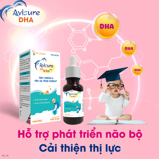 Avisure DHA Smart kid - dầu cá tốt nhất cho trẻ em