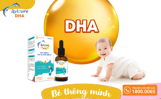 Avisure DHA smart kid cho trẻ sơ sinh