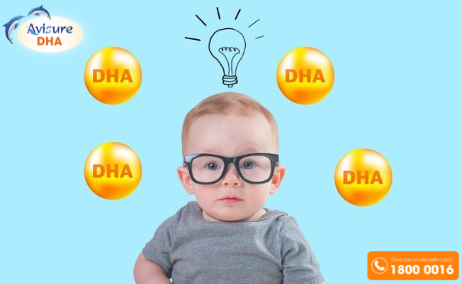 Bổ sung DHA tốt cho trí não và thị lực của trẻ sơ sinh