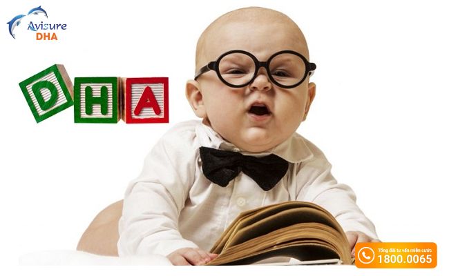 DHA đóng vai trò quan trọng trong sự phát triển thị lực của trẻ 
