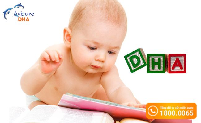 DHA quan trọng cho sự phát triển trí não và thị giác của trẻ