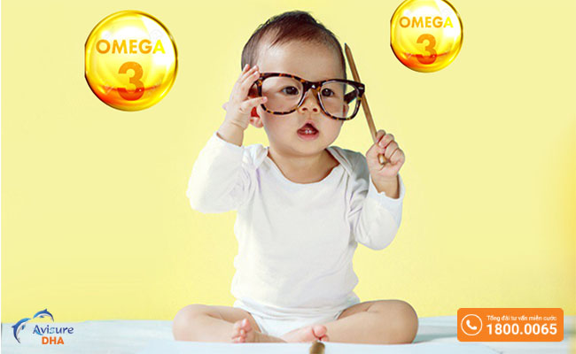 Omega 3 giúp trẻ phát triển trí não tốt