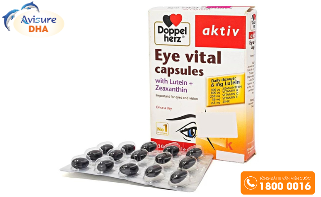 Thuốc bổ mắt sau sinh loại nào tốt? - Eye Vital Capsules thuốc bổ mắt cho mẹ sau sinh